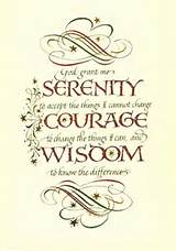 serenity prayer