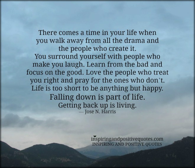 There comes a time in life ...